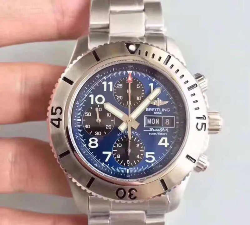 Breitling Superocean Steelfish A13341C3.C893.162A GF Factory 1:1 Best Edition Replica Watch Swiss ETA7750